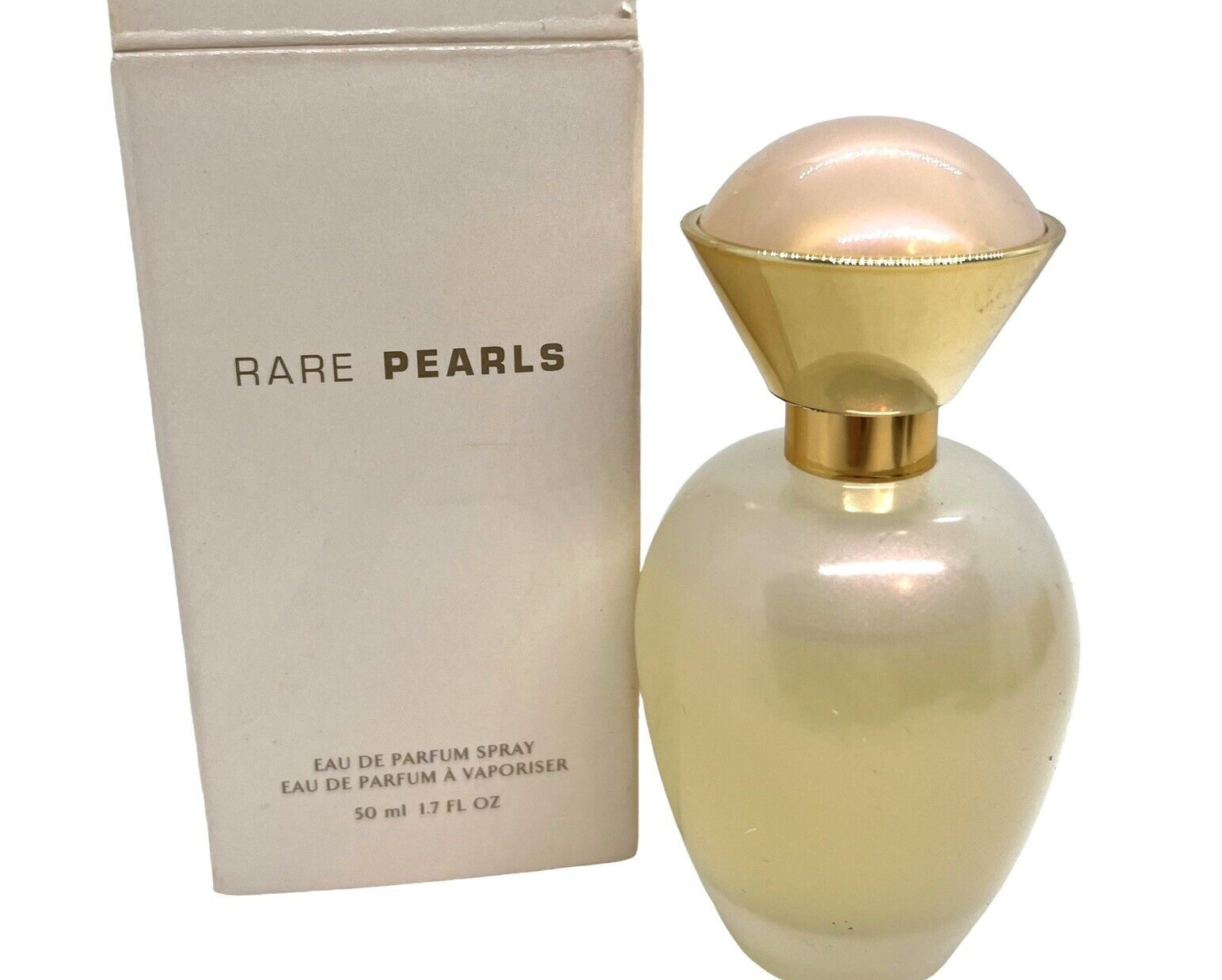 VINTAGE AVON RARE PEARLS PERFUME  Eau De Parfum Spray 1.7 oz Y2K