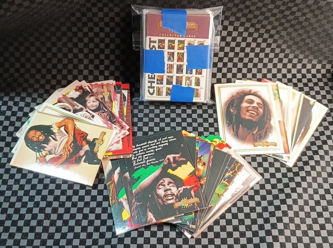 Bob Marley The Legend Base Card Set 50 Cards Island Vibes 1995 Reggae Music