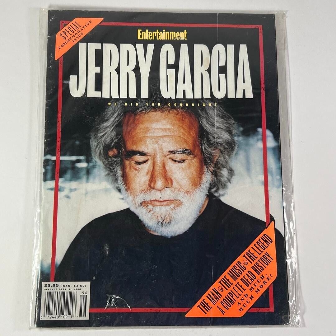 ENTERTAINMENT MAGAZINE SPECIAL JERRY GARCIA COMMEMORATIVE ISSUE SEPT 1995