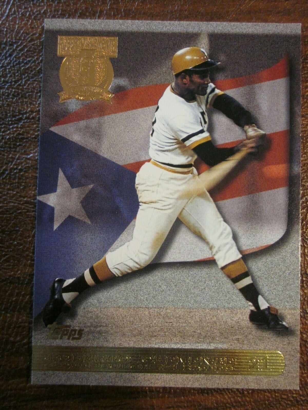 1998 Topps Baseball Special Insert Roberto Clemente Tribute Card RC3