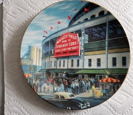  - Take Me Out to the Ball Game -Wrigley Field Memorable Plate (no certificate) 