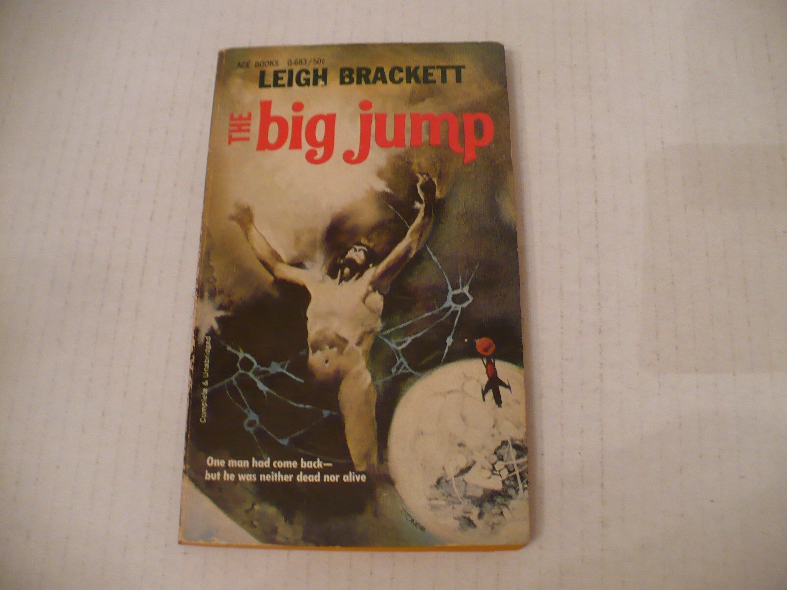THE BIG JUMP BY LEIGH BRACKETT-ACE #G-683- 1960s PB-JEFF JONES CVR