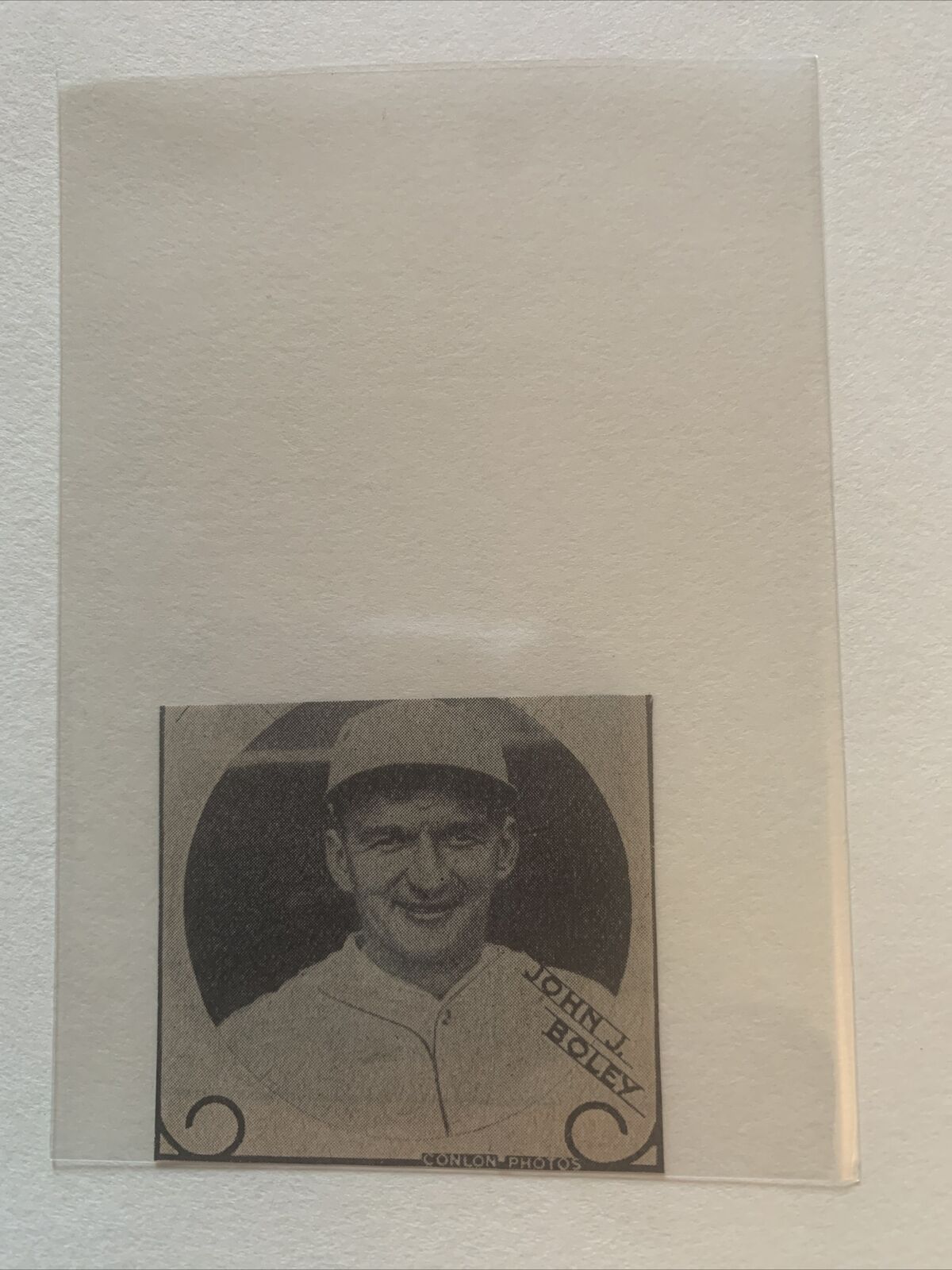 Joe Boley Philadelphia A\'s Athletics 1930 Baseball Spalding Portraits RARE