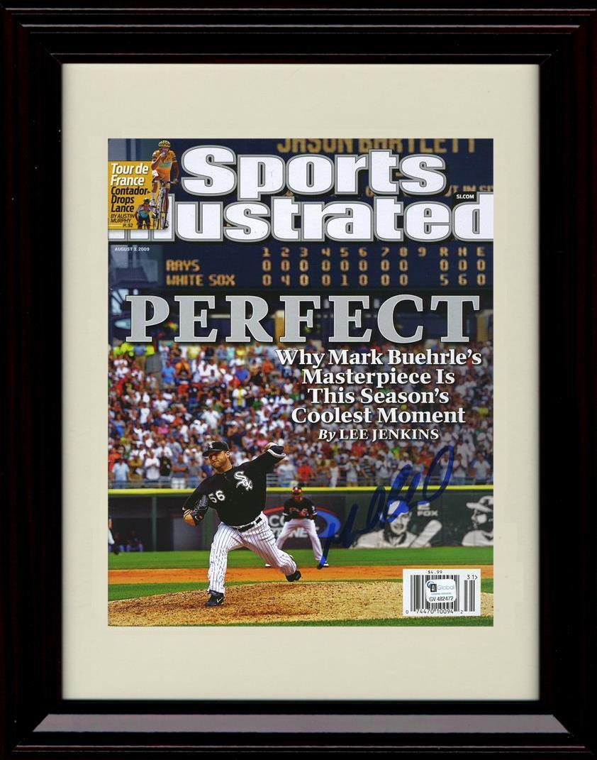 Framed 8x10 Mark Buehrle - Sports Illustrated Perfect - Chicago White Sox
