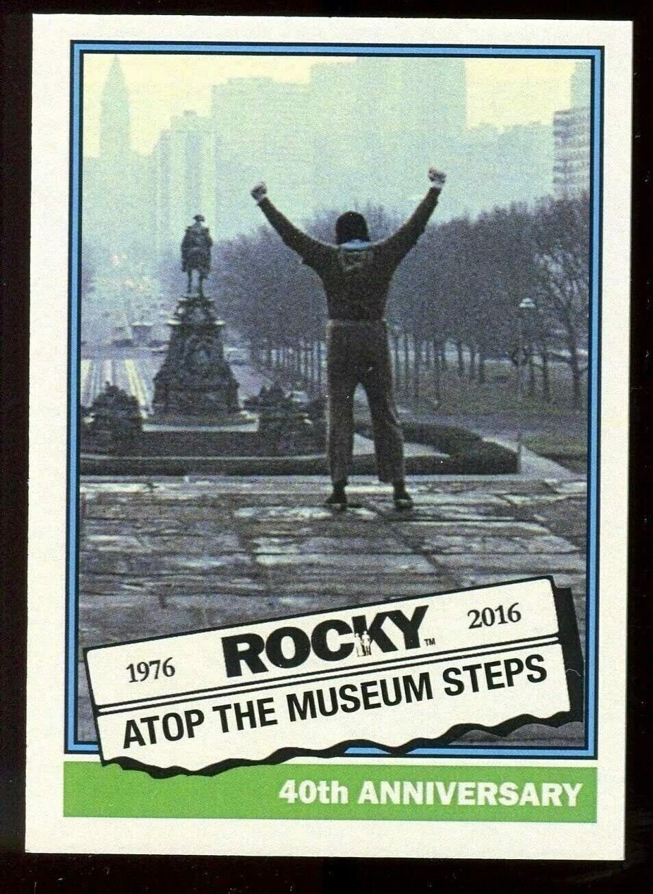 Topps 1976 Rocky 40th Anniversary Ten Card Preview Set Hard to Find