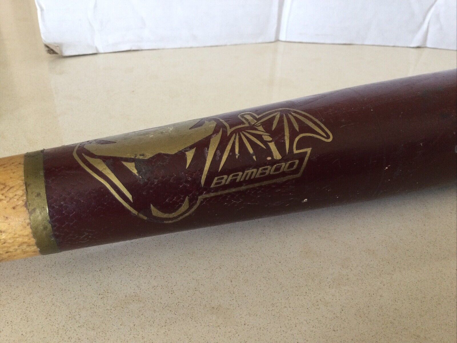 Vintage Viper Wood  Baseball Bat. 32”. Model VBB All Star Travel Ball. Bamboo.