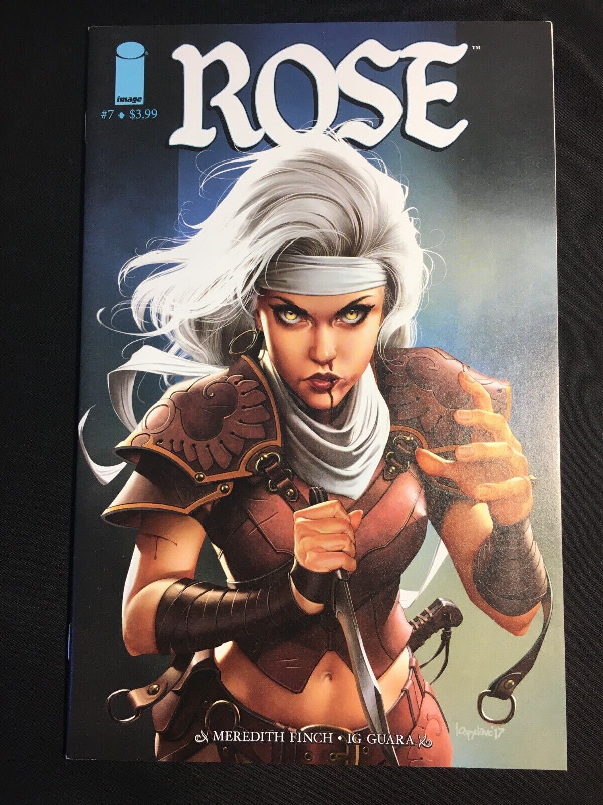 ROSE 7 VARIANT LOOPY DAVE V 1 RARE ISSUE IMAGE MEREDITH FINCH IG GUARA