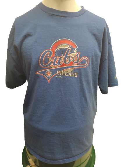 Chicago Cubs Old School Logo T-Shirt - Size XL by Adidas 