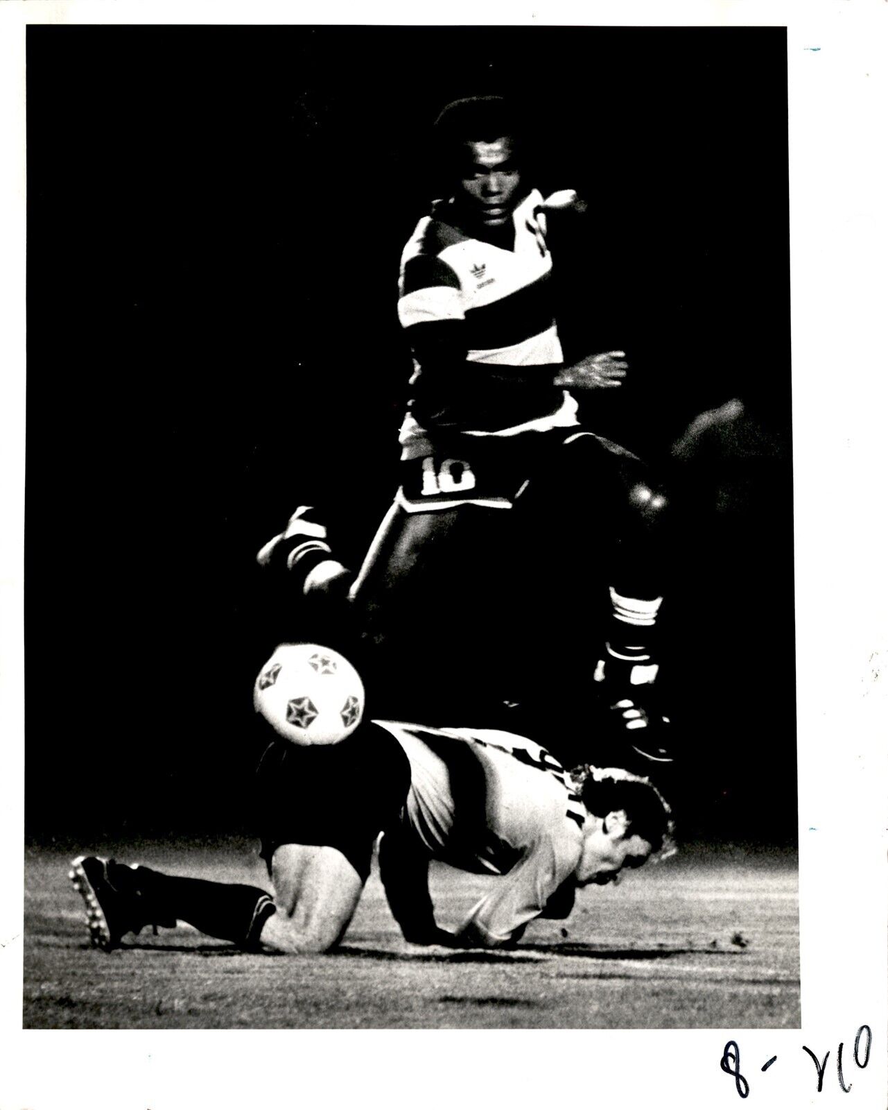 LG30 1981 Orig B Gilbert Photo TEOFILO CUBILLAS FORT LAUDERDALE STRIKERS SOCCER