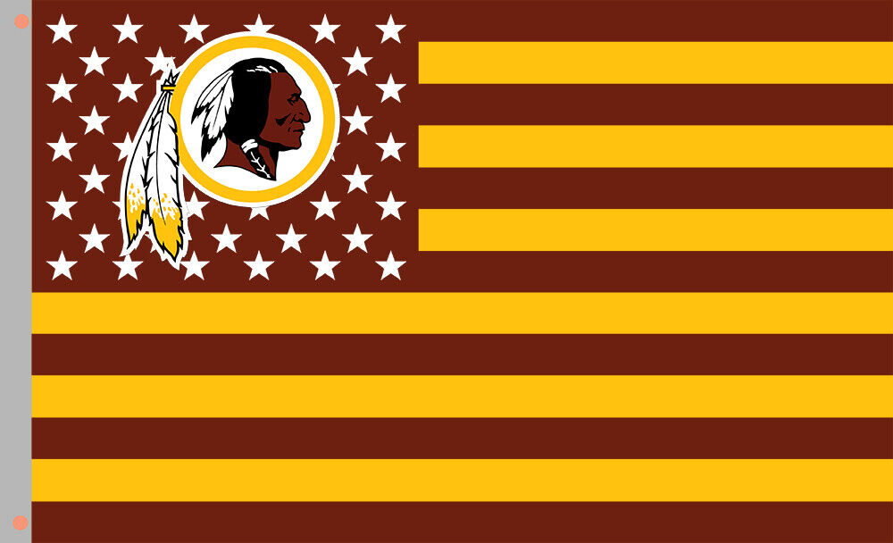 Washington Redskins Football team Star & Strip Flag 90x150cm 3x5ft best banner 