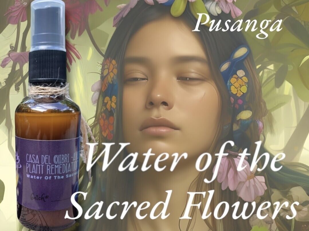Sacred Water of the Flowers Pusanga premium Florida Water  Aqua de  Florida 30ml