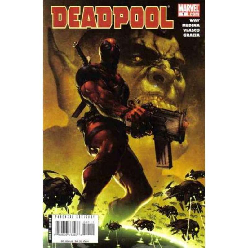 Deadpool (2008 series) #1 in Near Mint minus condition. Marvel comics [l`