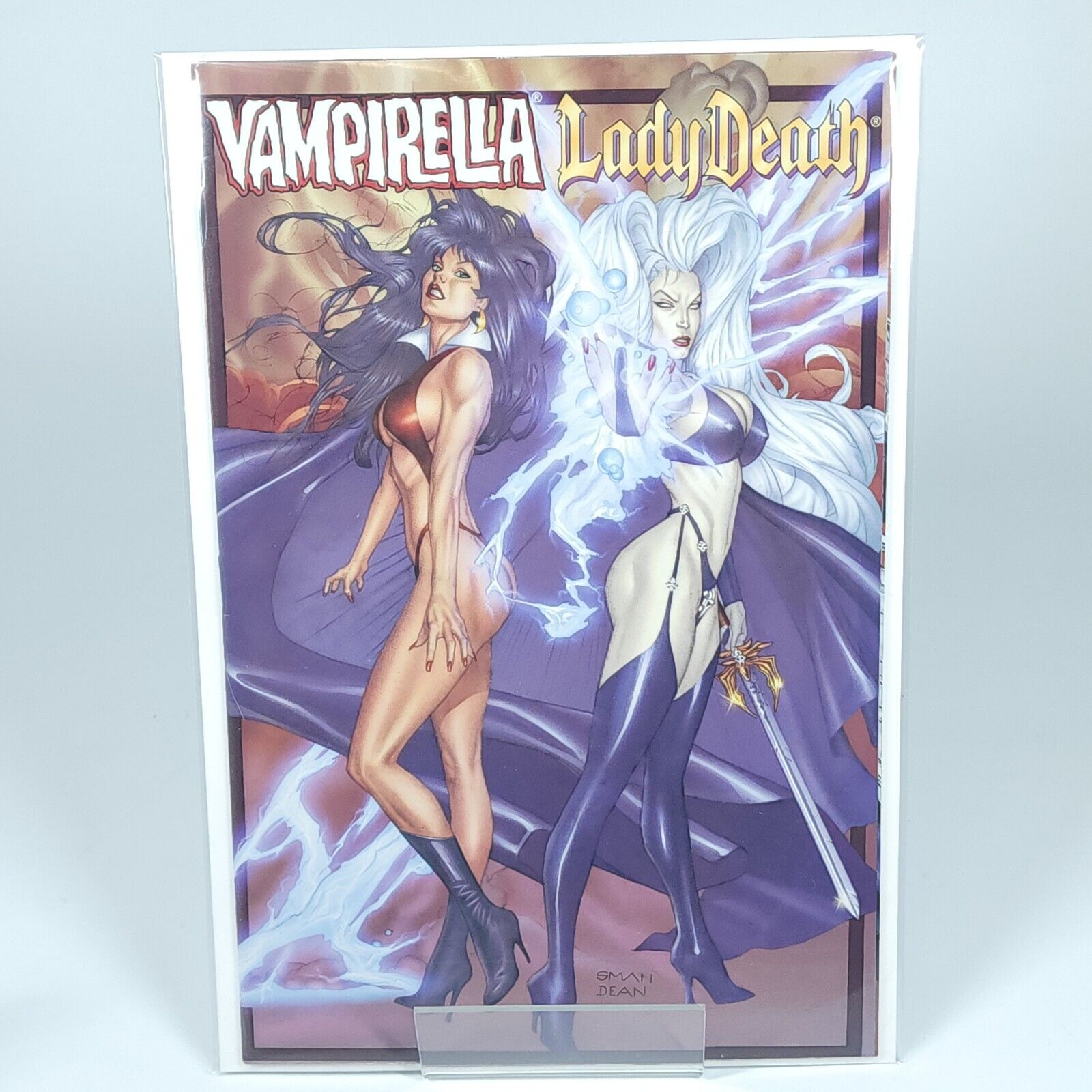 Vampirella Lady Death #1 (Harris Comics, 1999) Dean White Cover