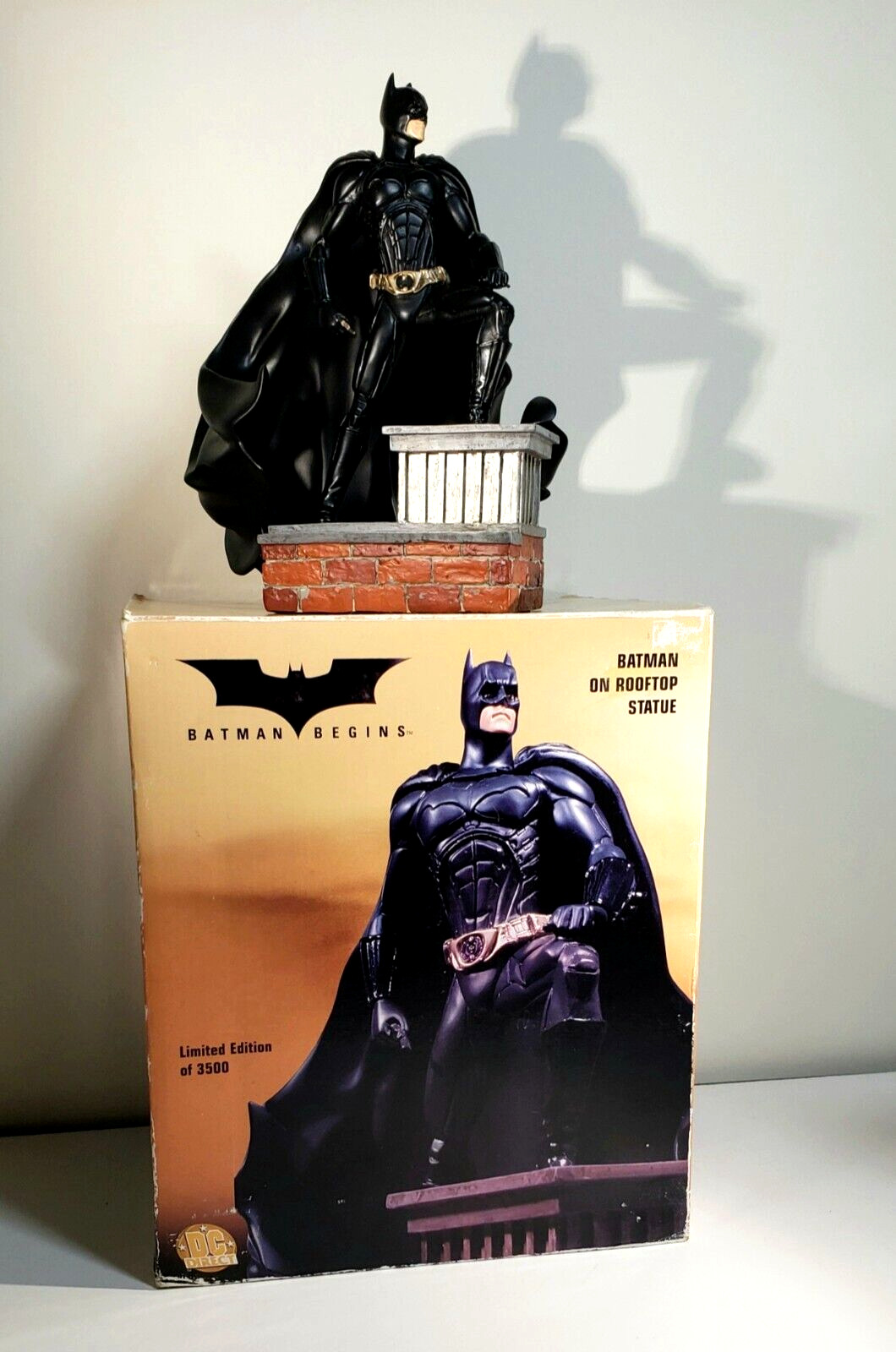 DC Direct Batman Begins Batman on Rooftop Limited Edition Statue GREAT PRICE 