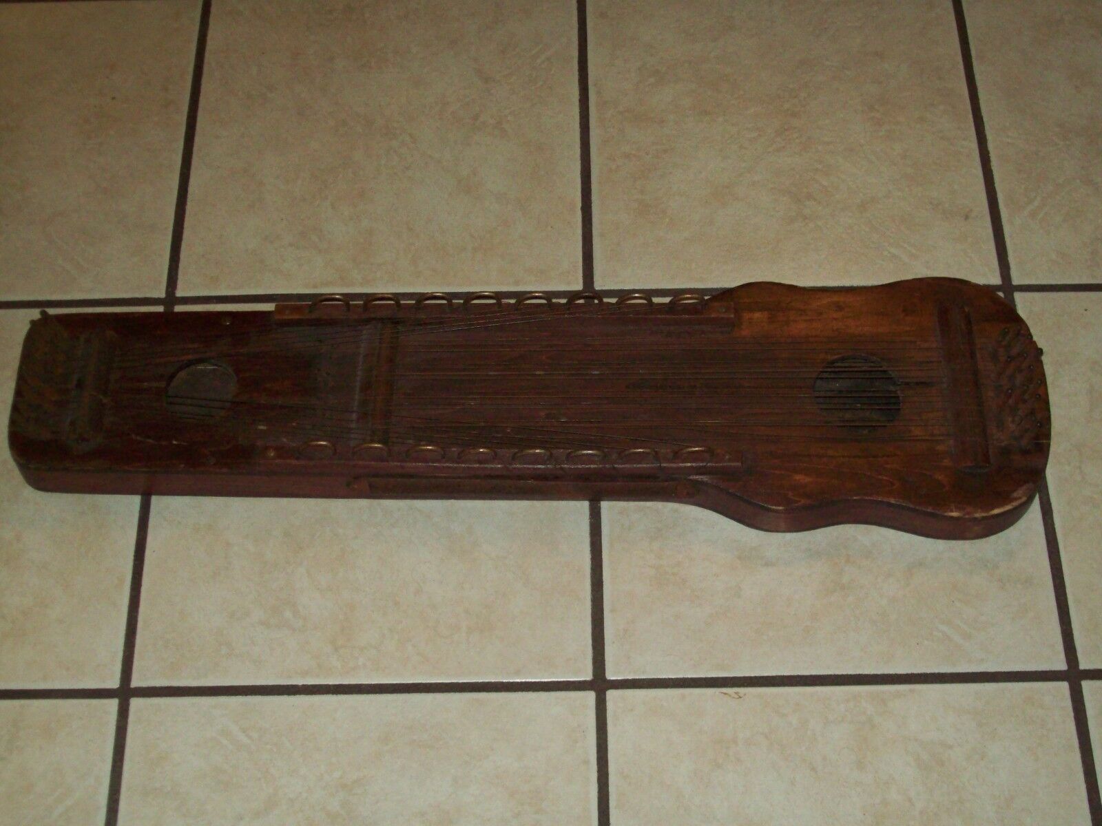 L@@K ~ Vintage ~ Ukelin ~ Multi Stringed Wood Instrument ~ L@@K