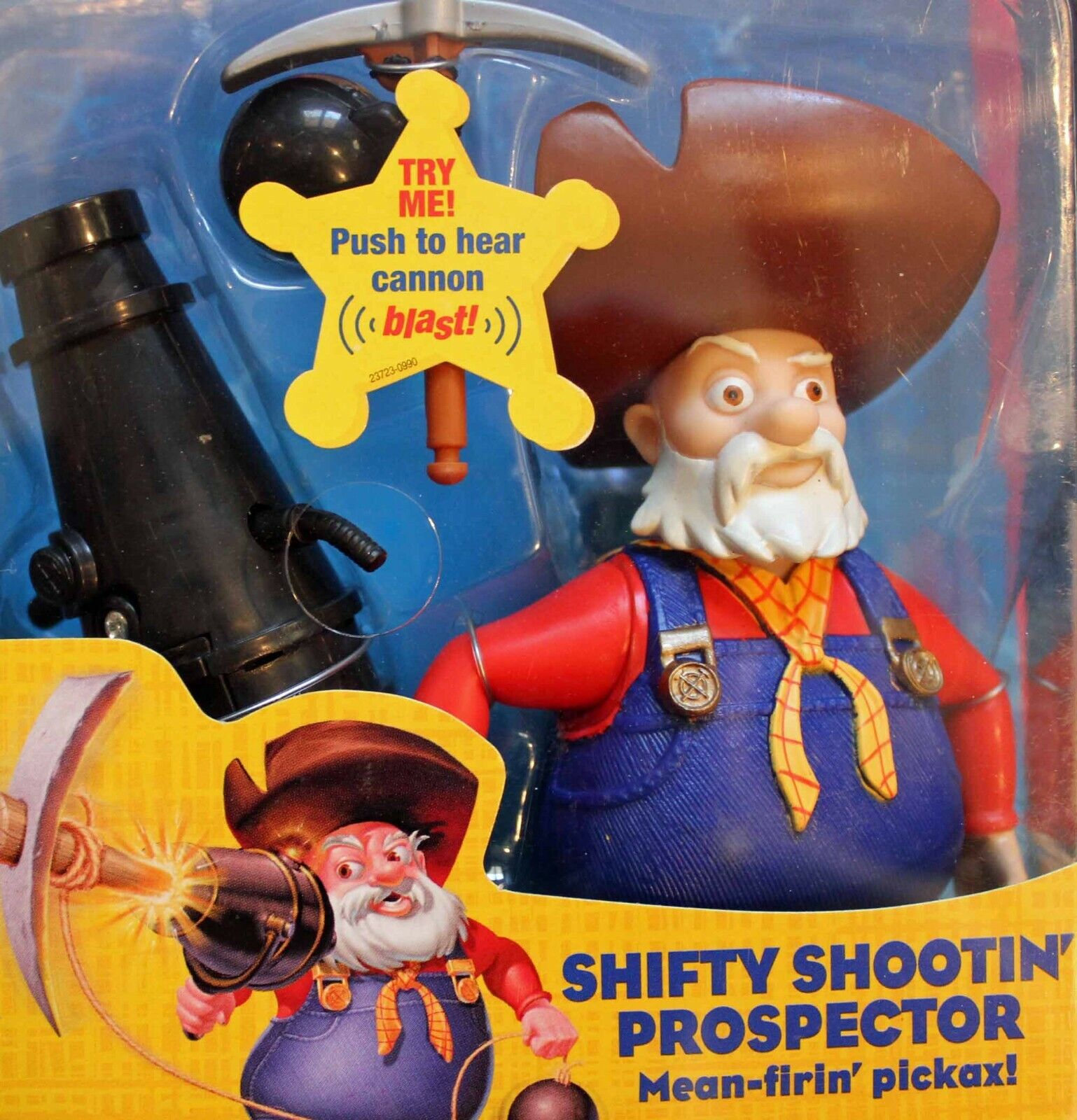 Toy Story 2 Mattel Stinky Pete SHIFTY SHOOTIN\' PROSPECTOR Action Figure        