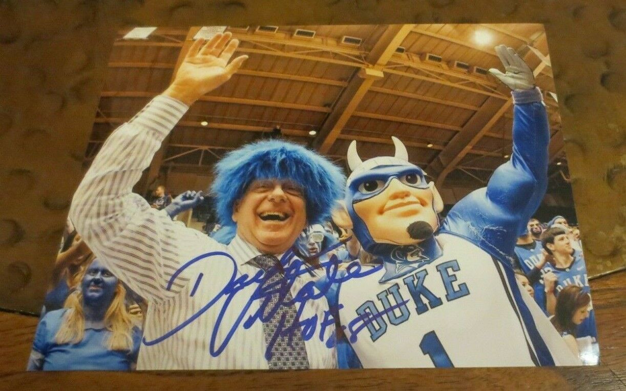 Dick Vitale Basketball broadcaster signed autographed photo DickieV awesome baby
