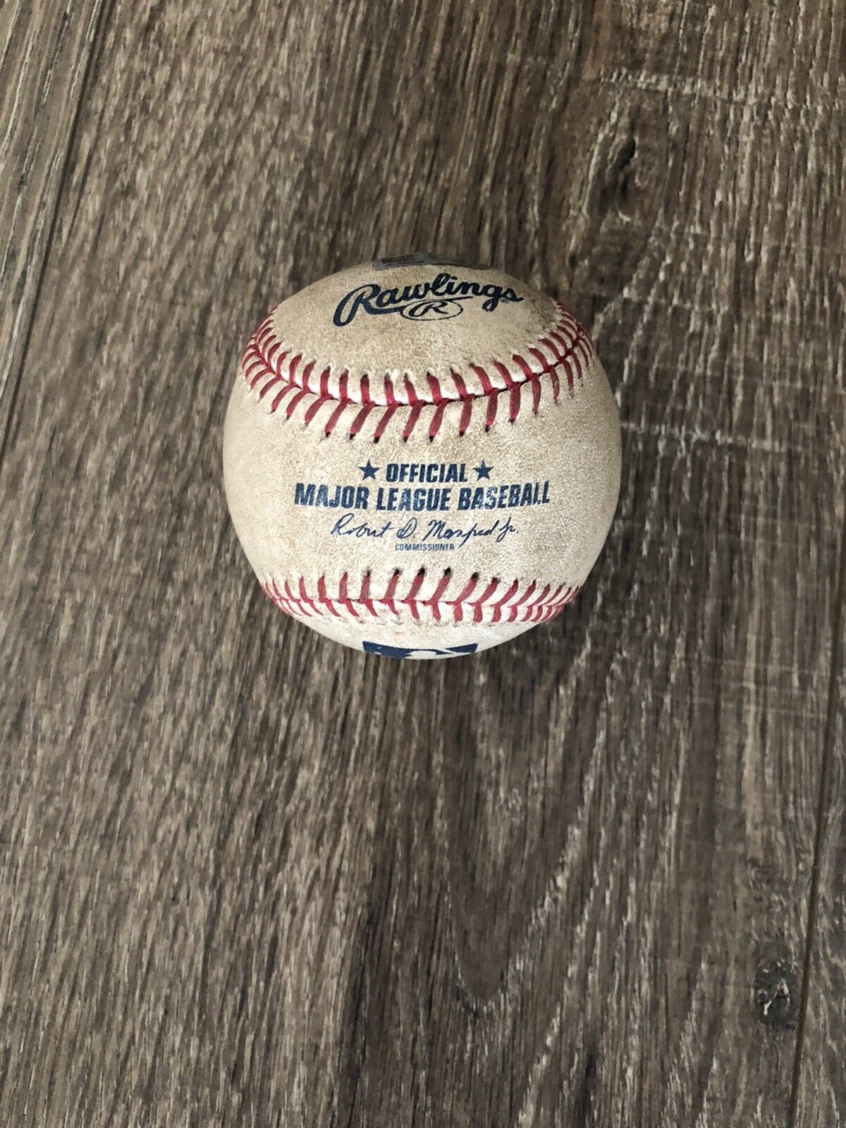 Michael Brantley Game Used Baseball 7/19/2017 Hit #999 Lindor Indians Astros MLB