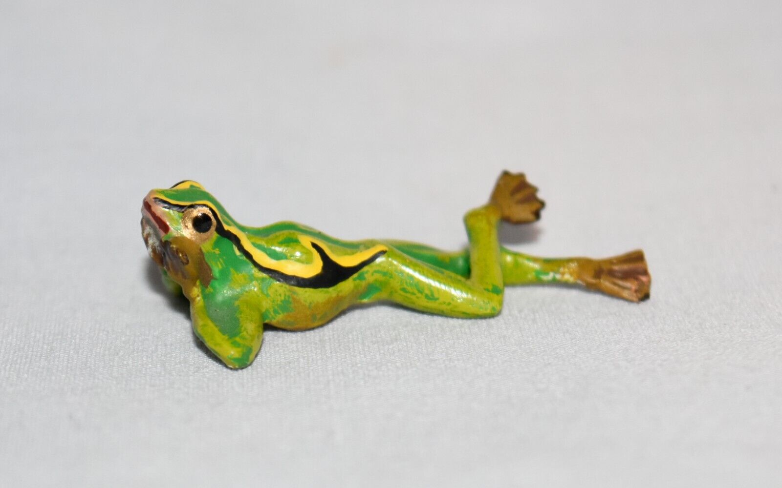 Vienna Bronze Bermann Lying Frog Figurine