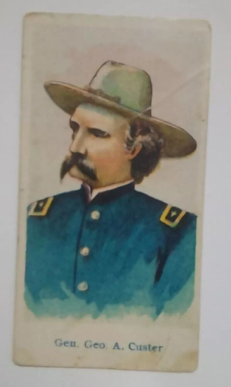1910 American Caramel Wild West Caramels General George A. Custer