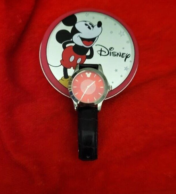 Disney 75 Years With Mickey Mouse Watch Leather Band Special Edition SHIPS TODAY