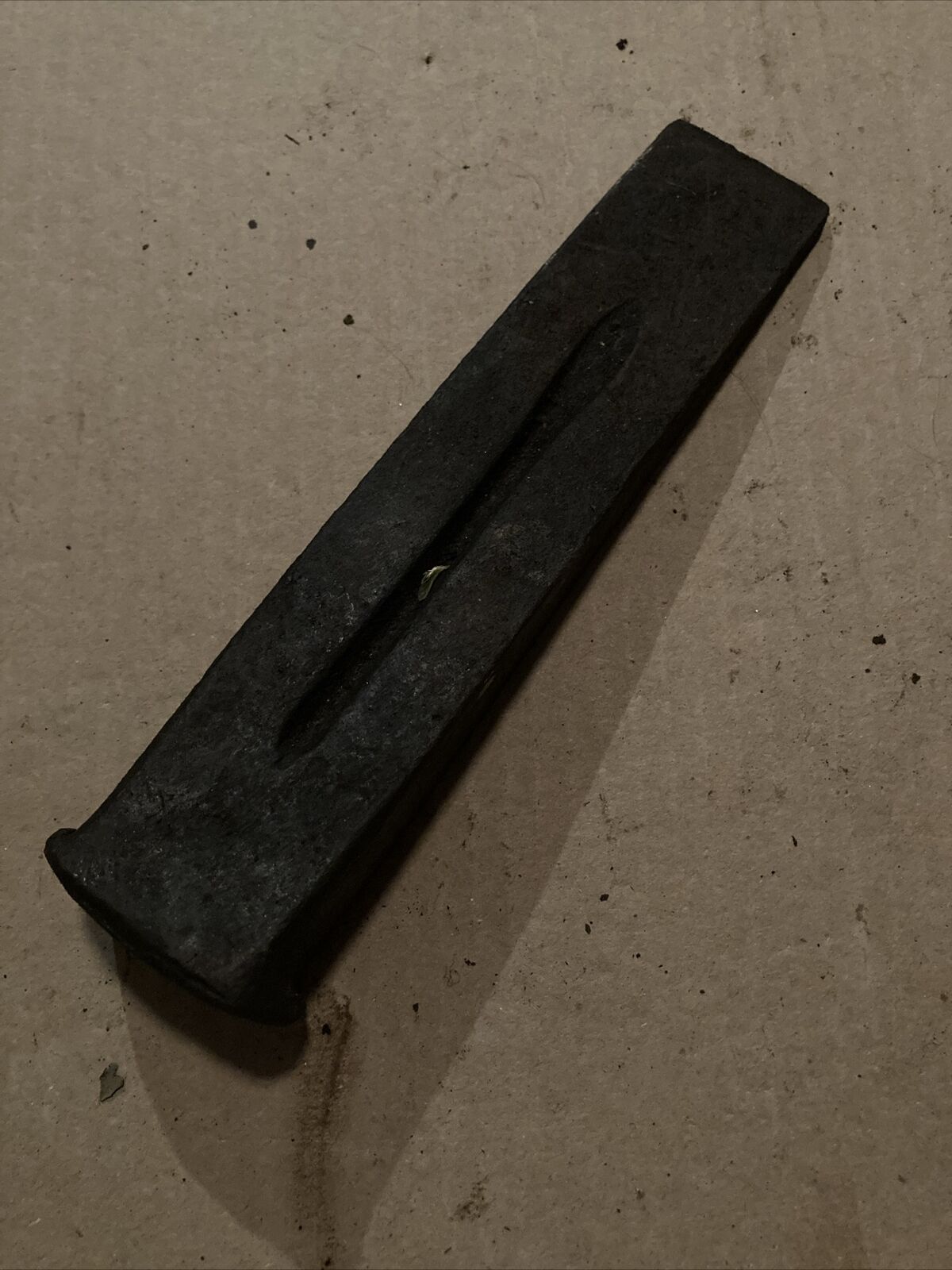 Vintage Wood Splitting Wedge Tool 3 lbs