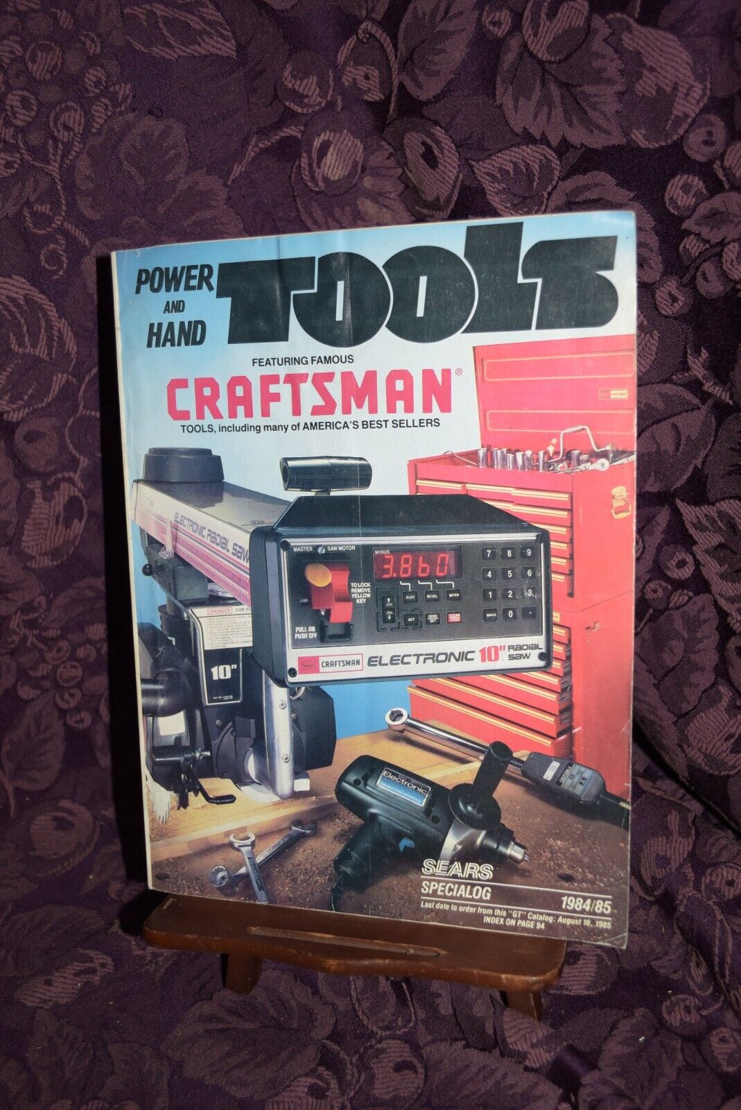 Vintage Sears Craftsman 1984-1985 Power and Hand Tools Catalog, 171 pages