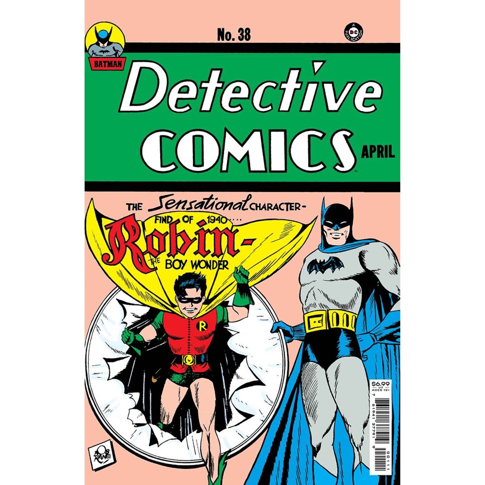 Detective Comics (1937) 38 Facsimile Edition | DC Comics