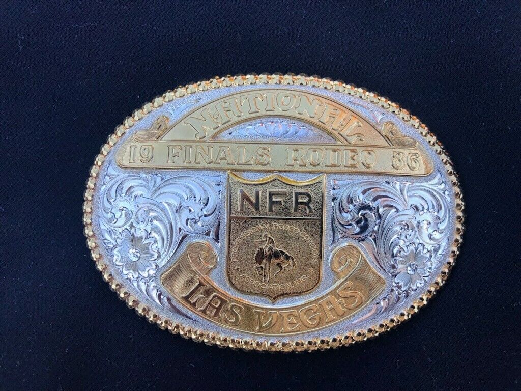 Gist Las Vegas National Finals Rodeo PRCA Limited Buckle 