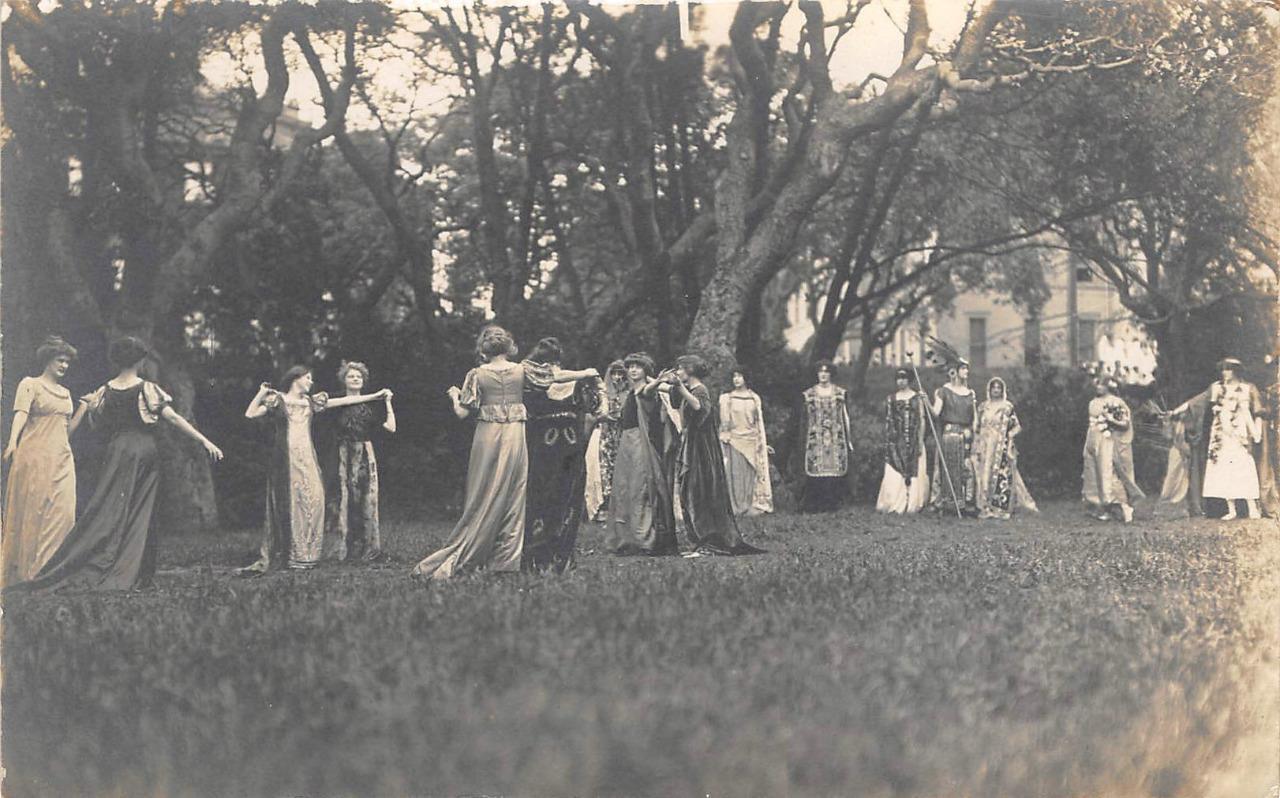 RPPC Partheneia UC BERKELEY, CA Women Students Dance Faculty Club 1913 Rare