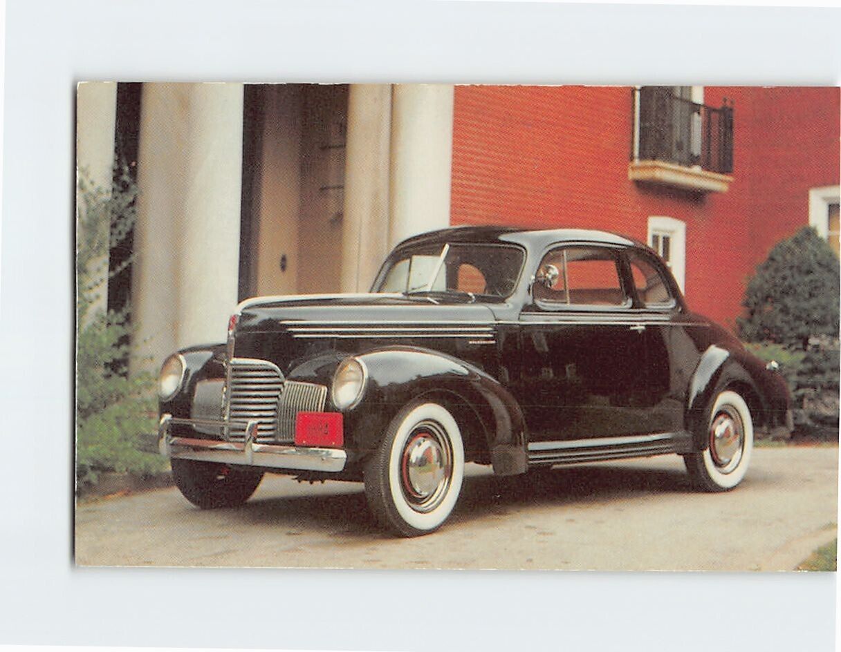 Postcard 1939 Studebaker Champion Coupe Custom Q1 Lindenwood Illinois USA