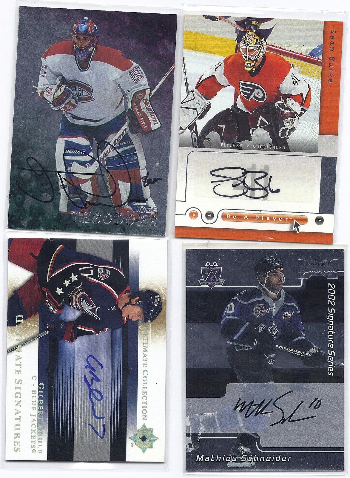 2005-06 Ultimate Collection Ultimate Signatures #USGB Gilbert Brule Columbus