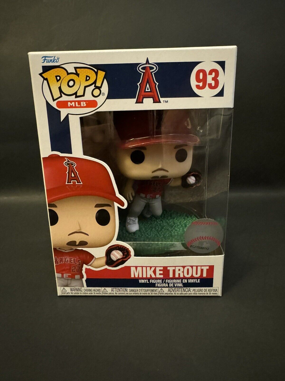 Funko Pop MLB Angels Mike Trout 93