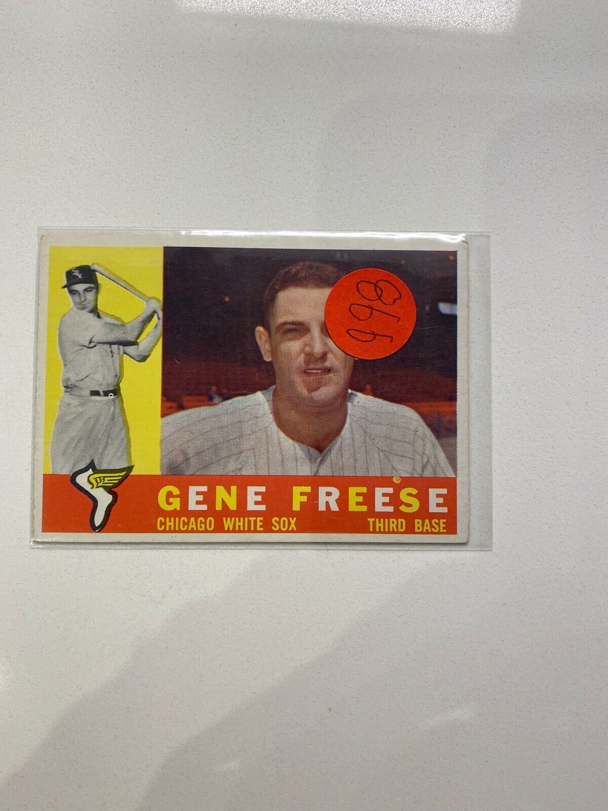 1960 Topps Baseball Gene Freese #435