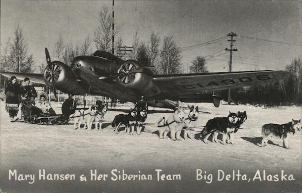 Big Delta,AK Mary Hansen & Her Siberian Team Southeast Fairbanks County Alaska