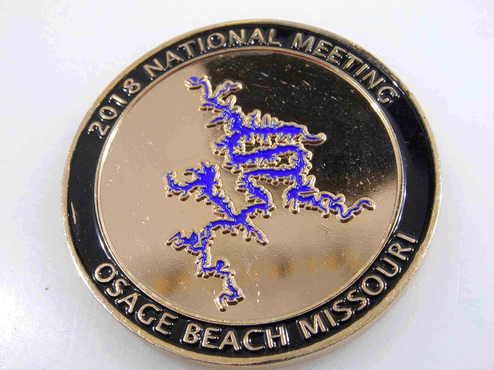2018 NATIONAL MEETING OSAGE BEACH MISSOURI MARINES CHALLENGE COIN