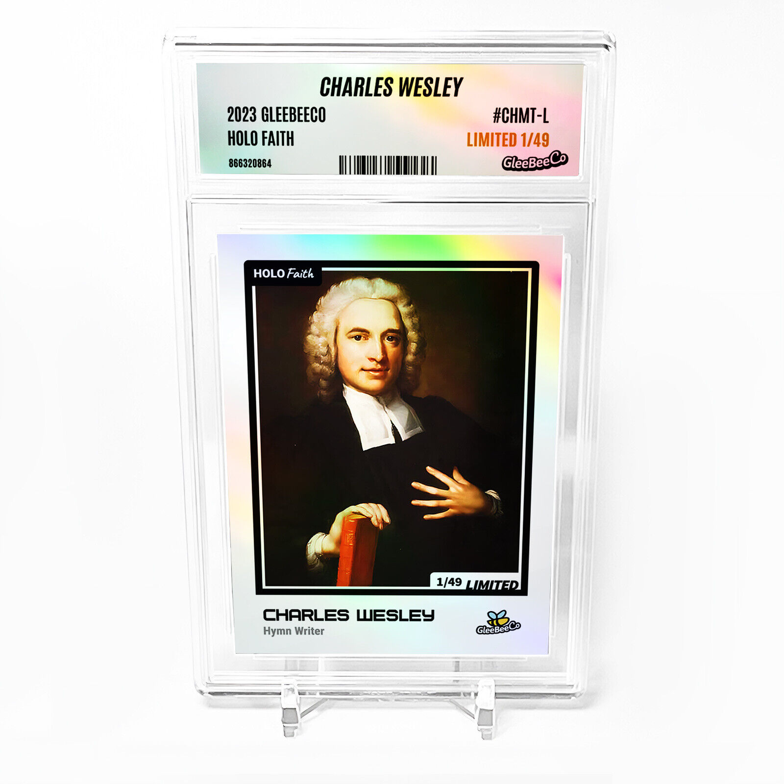 CHARLES WESLEY Card 2023 GleeBeeCo Holo Faith #CHMT-L Limited to Only /49