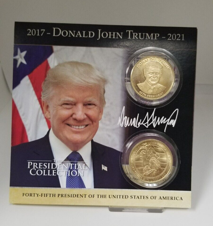Donald Trump Presidential Commemorative Coin Collection