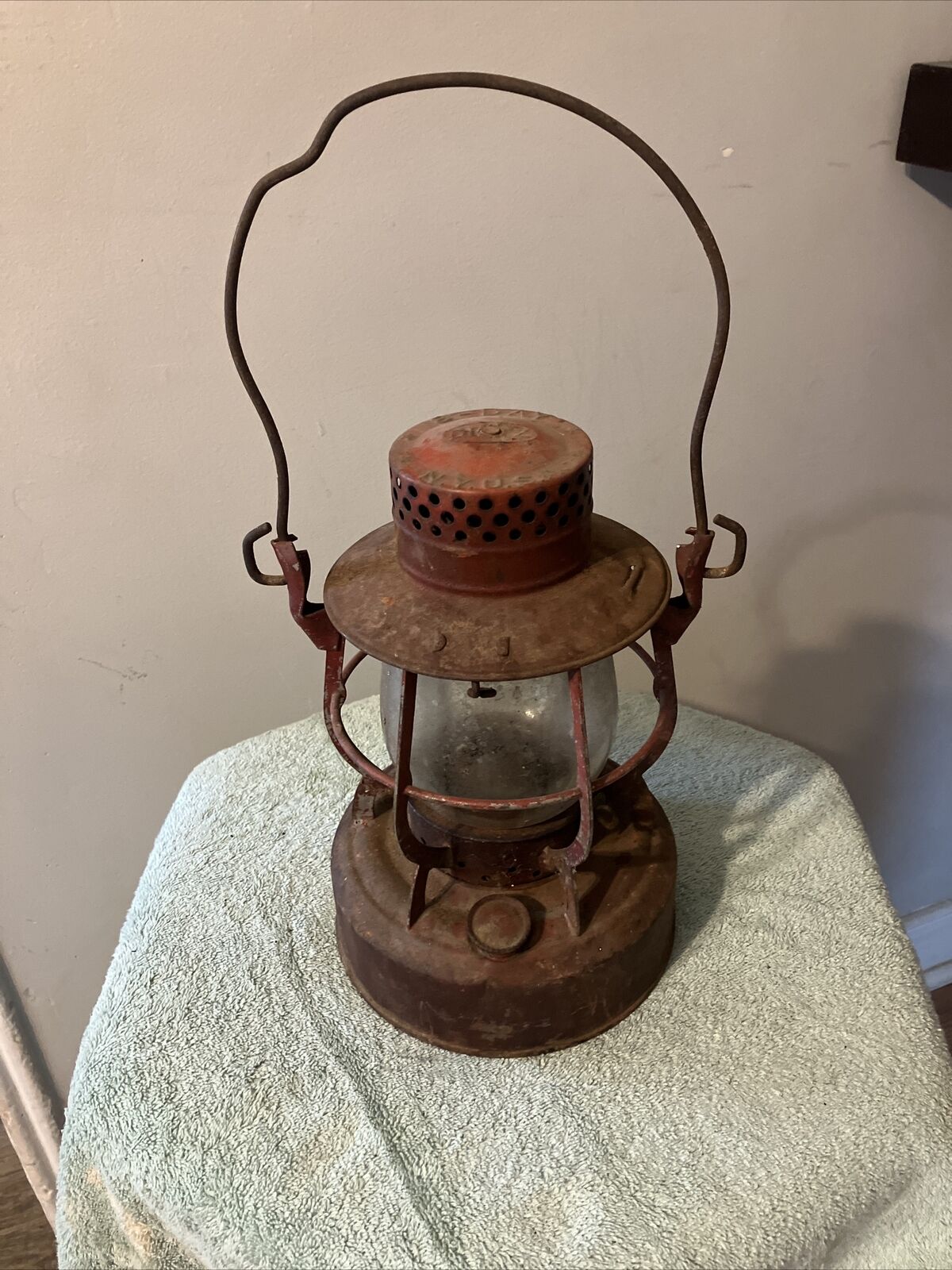 Vintage Dietz 8-Day Kerosene Oil Lantern Railroad