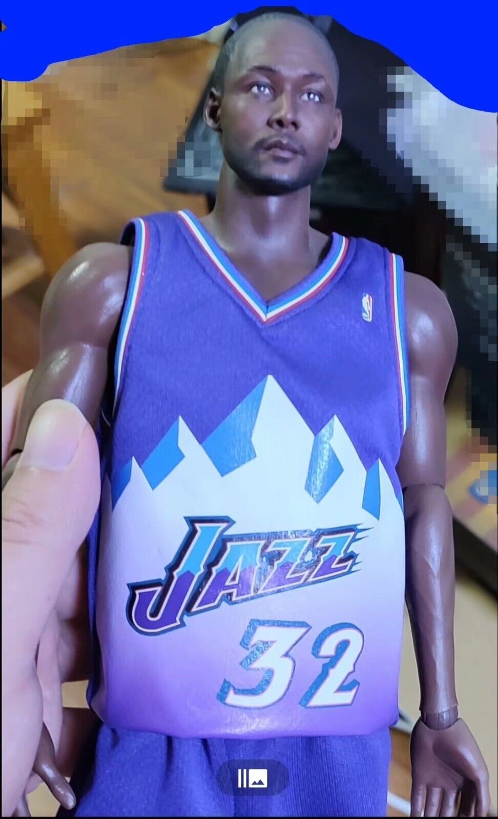 custom 1/6 scale Karl Malone    Male Model for 12\'\' Action Figure