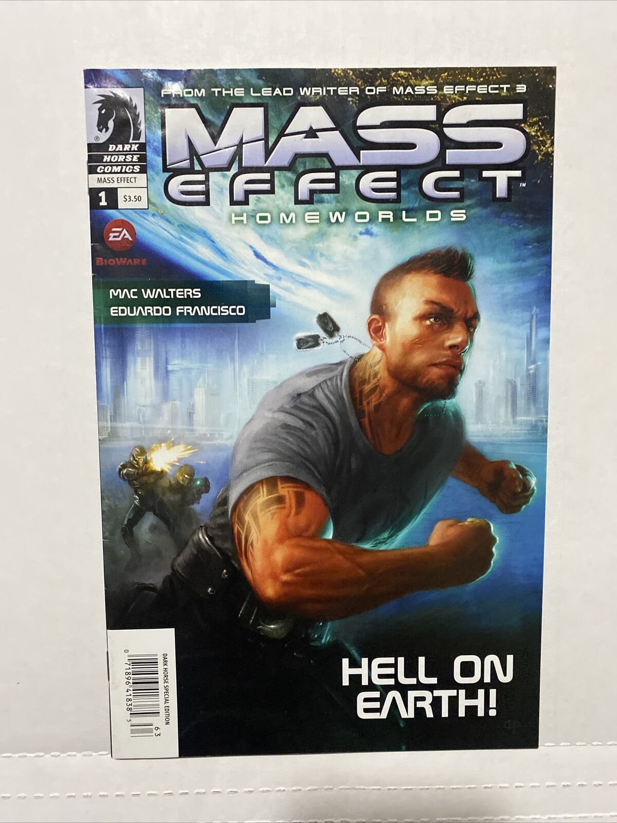 Mass Effect Homeworlds #1 Dark Horse Special Edition UPC Variant newsstand 2012