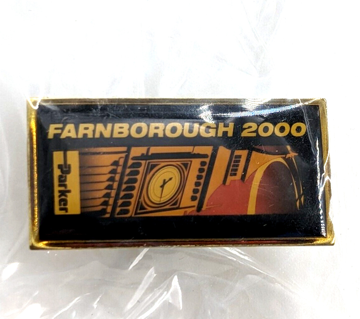 VTG Parker Aerospace 2000 Farnborough Air Show England UK Pin Advertise Souvenir