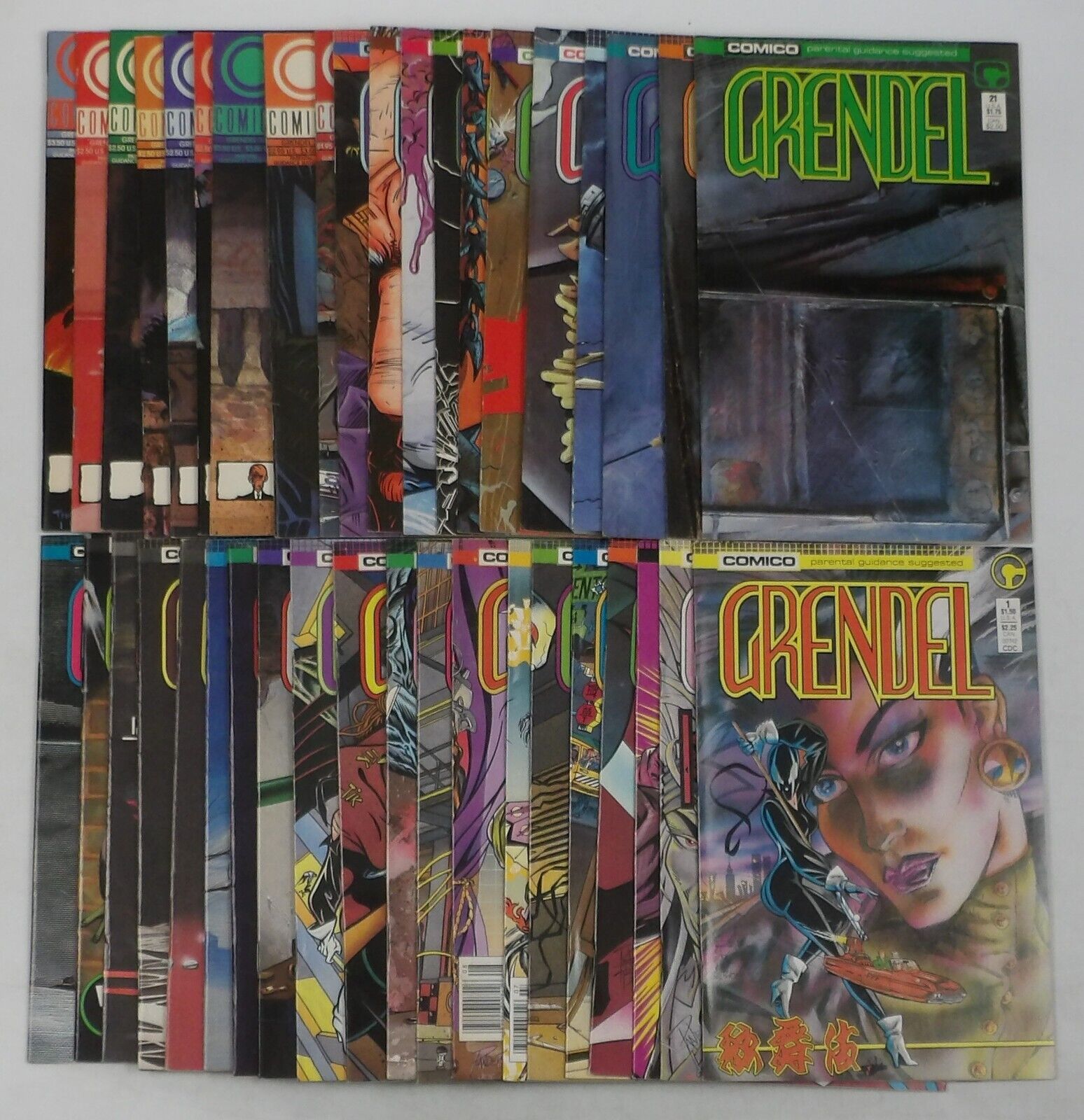 Grendel Vol. 2 #1-40 VF/NM complete series - Matt Wagner - Comico Comics 1986