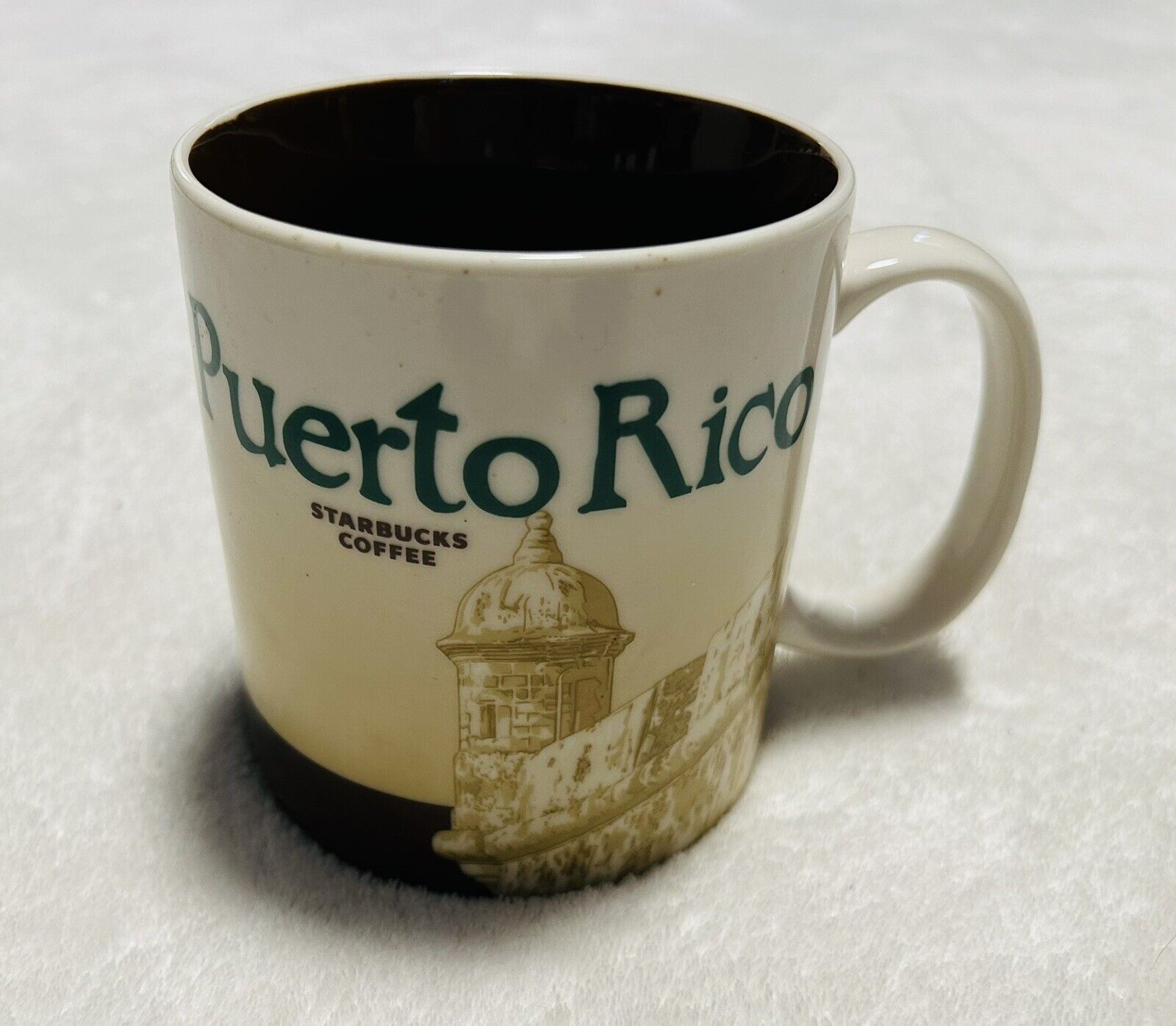 Starbucks Puerto Rico Global Icon Collection Ceramic Coffee Tea Mug Cup 16 oz