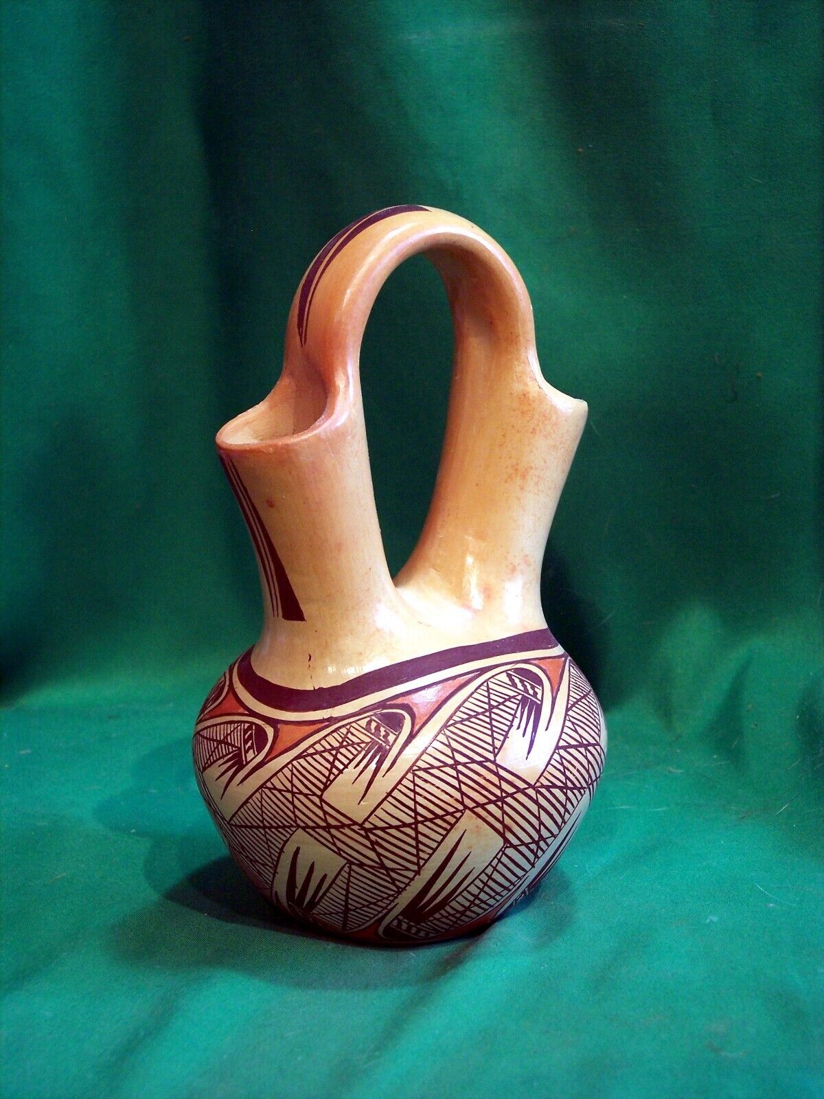 Hopi Polychrome Wedding Vase by Adelle Nampeyo - Stunning