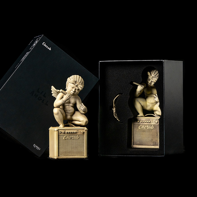 ECHOES GALLERY LIL ANGEL CHERUB 16cm Art Toy Resin Model Figure New Toy In Stock