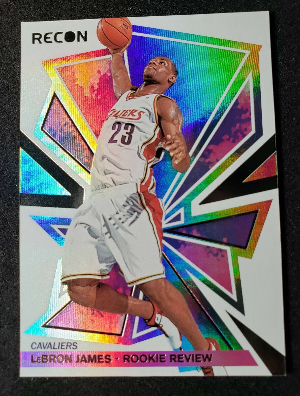 2020-2021 Panini Recon Basketball LeBron James Rookie Review #8
