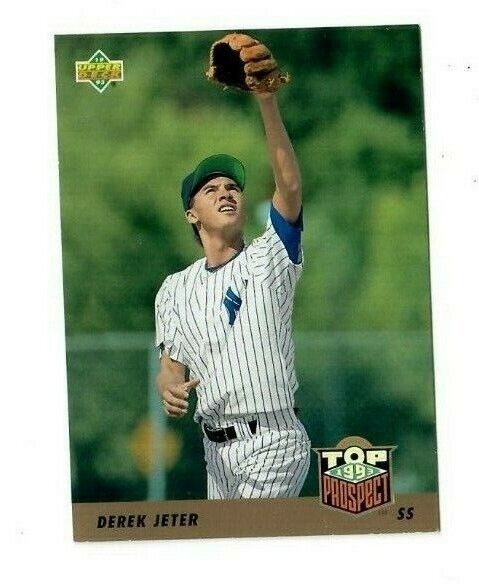 DEREK JETER 1993 UD Upper Deck ROOKIE BASEBALL CARD #449 New York Yankees 