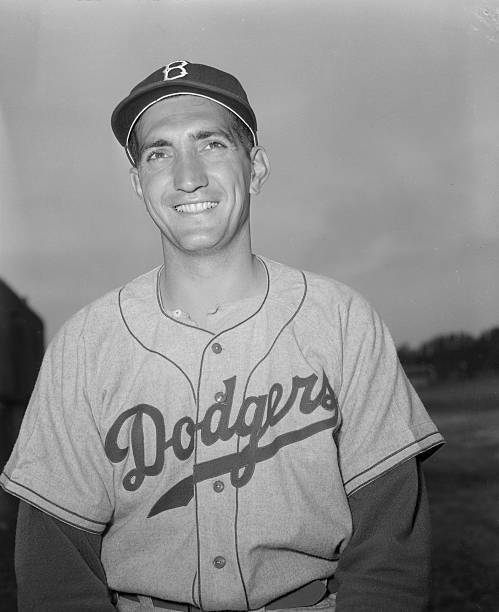 Brooklyn Dodger Ralph Branca - Pitcher Ralph Branca at Dodgers - 1953 Old Photo