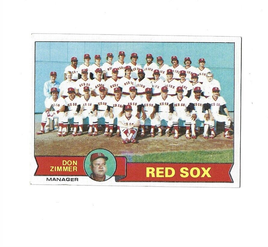 1979 Topps Red Sox Team card #214   NM/MT